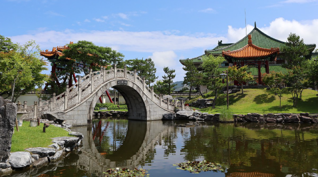中国庭園燕趙園のイメージ