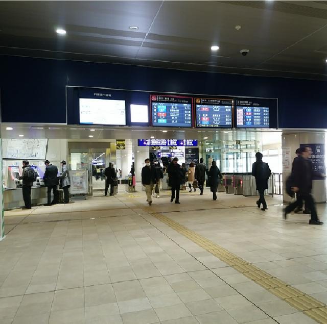 京急線　京急蒲田駅改札周辺のイメージ