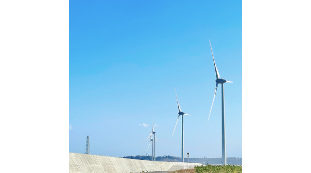 万葉の里風力発電所のイメージ