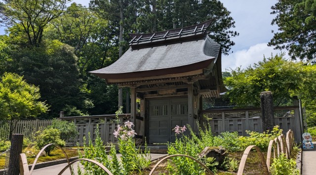 林泉寺（入口、駐車場付近）のイメージ