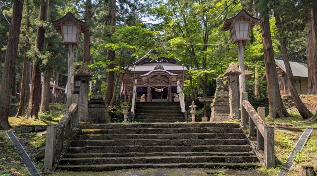 関山神社（鳥居付近）のイメージ