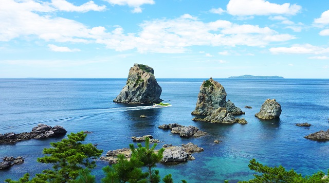 〈渚〉青海島（山口県長門市）のイメージ