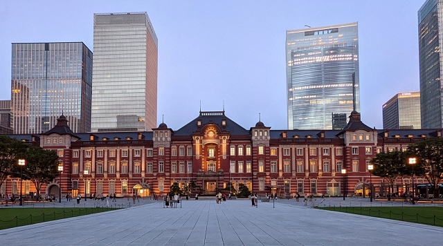 【東京駅】色で巡るコースのイメージ