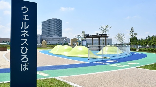 久宝寺緑地（ウェルネス広場）のイメージ