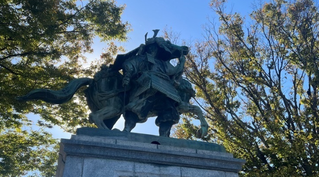 菊池武光公銅像（大刀洗公園）のイメージ