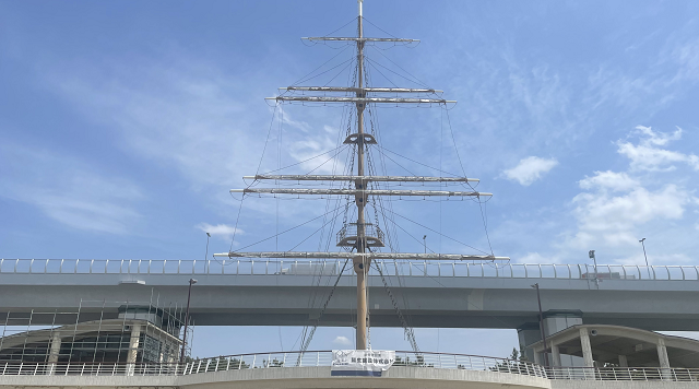 帆船マストのイメージ