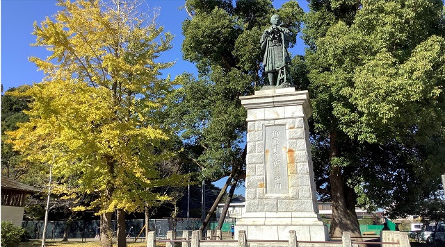 佐原公園　伊能忠敬銅像のイメージ