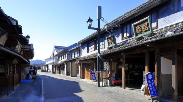 山鹿湯町 豊前街道沿いの歴史的町並み（千代の園酒造）のイメージ