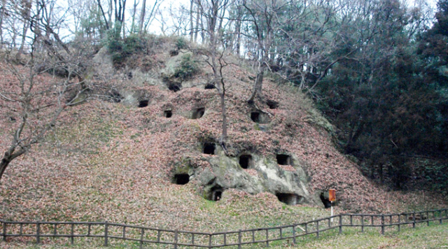 黒岩横穴墓群のイメージ