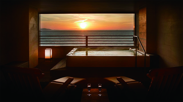 たてやま温泉　夕日海岸昇鶴のイメージ