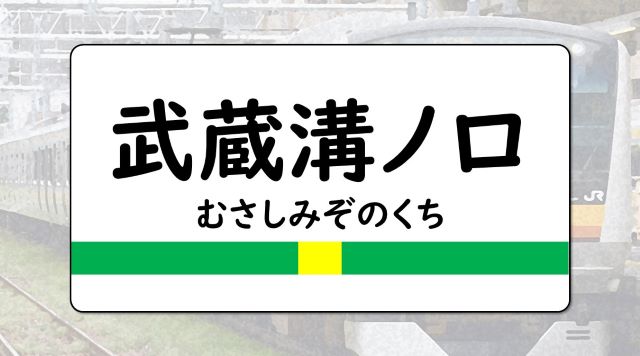 武蔵溝ノ口駅のイメージ