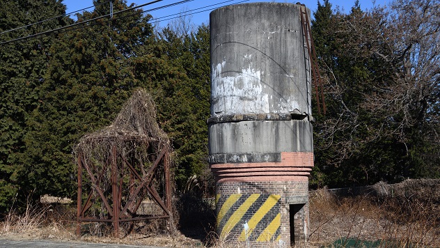 日野春駅の給水塔のイメージ