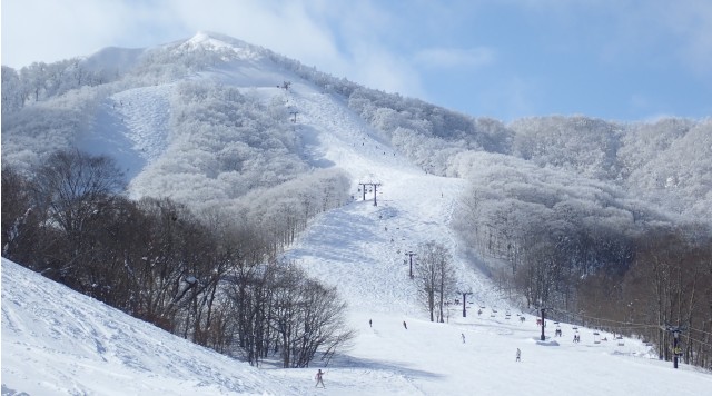 磐梯山・猫魔山とスキー場のイメージ