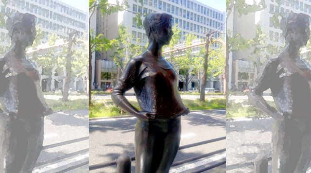 御堂筋彫刻ストリート / 若い女：E-9のイメージ