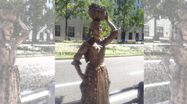 御堂筋彫刻ストリート / ボジョレーの娘：W-2のイメージ