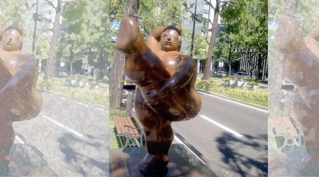 御堂筋彫刻ストリート / 踊り子：W-8のイメージ