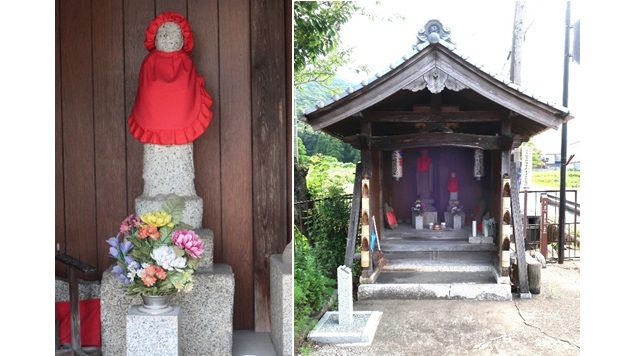 照手姫笠地蔵のイメージ