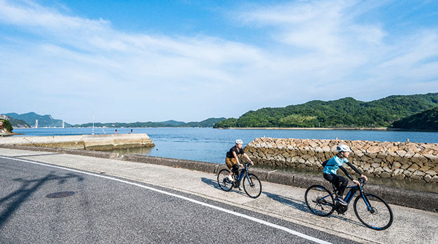 上島町レンタサイクル 岩城ターミナルのイメージ