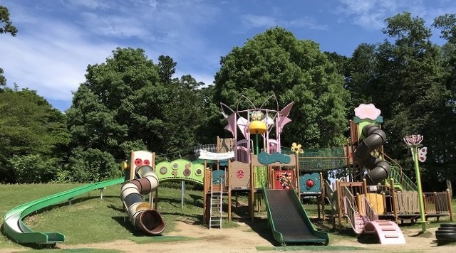 東松山ぼたん園の大型遊具のイメージ