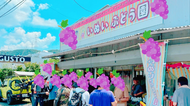 いぬいぶどう園のイメージ