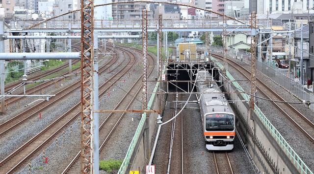 【北浦和駅】武蔵野線の地下トンネルのイメージ