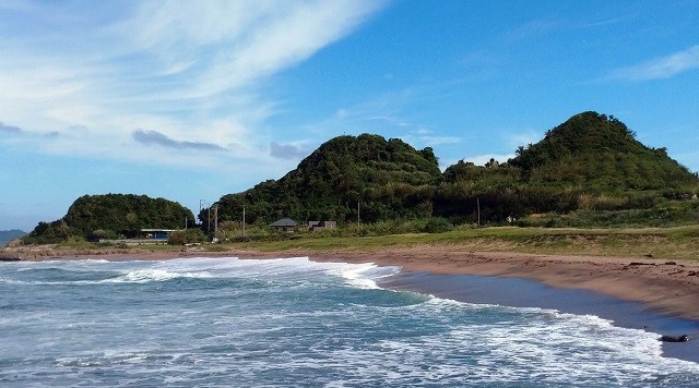 男神山・女神山、阿由戸の浜のイメージ