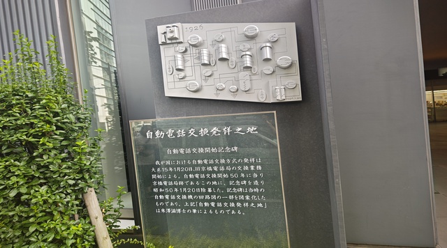 自動電話交換発祥之地のイメージ