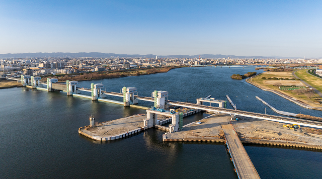 淀川大堰のイメージ