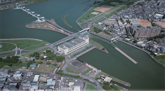 大阪府　毛馬排水機場のイメージ