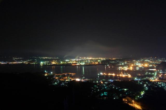 室蘭港の夜景のイメージ