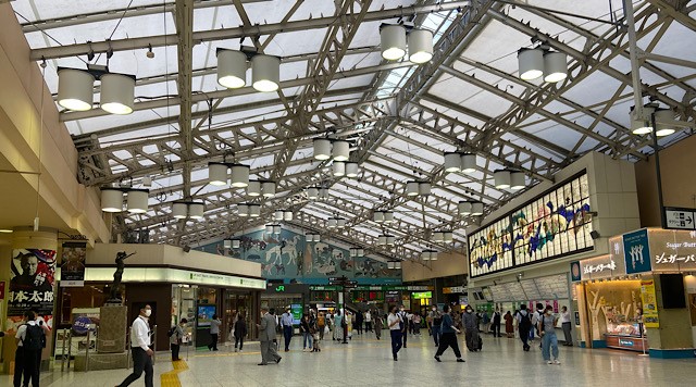 上野駅中央改札付近のイメージ